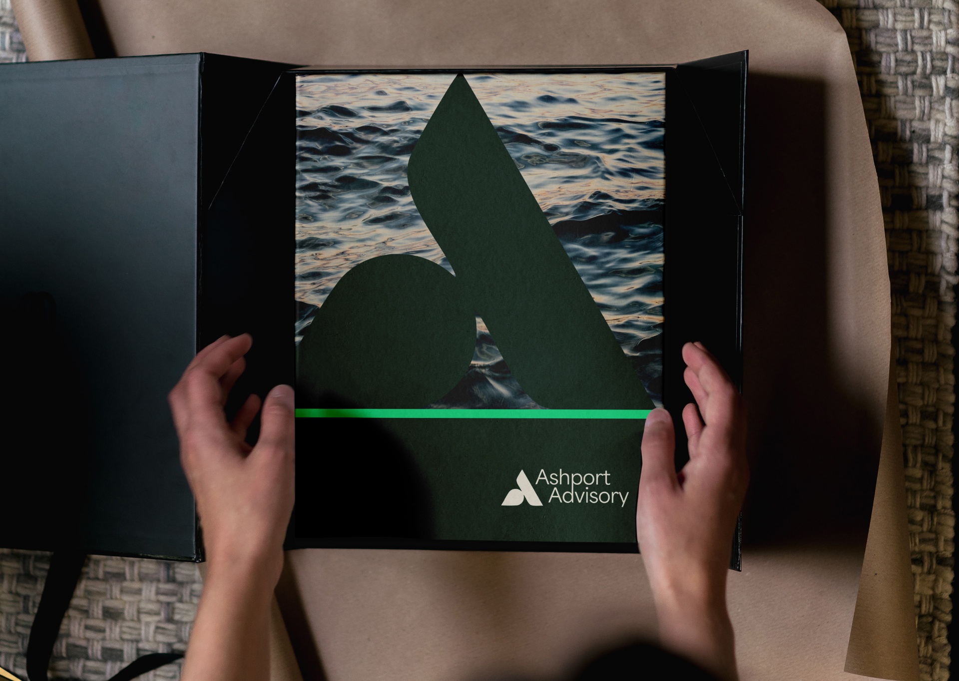 Ashport Advisory — naming, logo, branding and website development