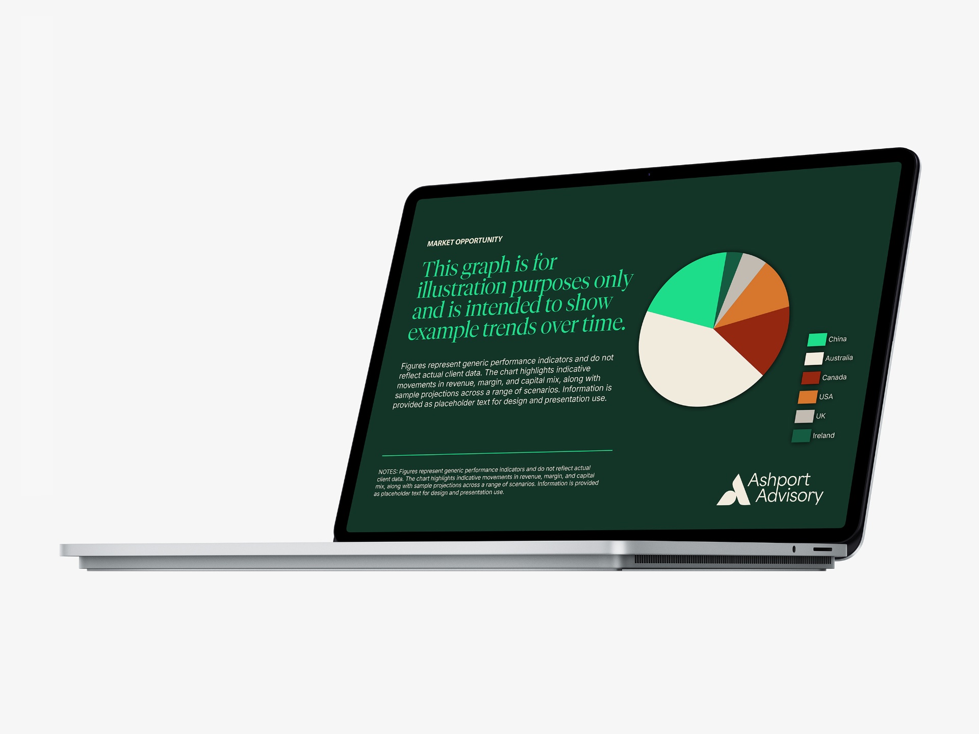 Ashport Advisory — naming, logo, branding and website development