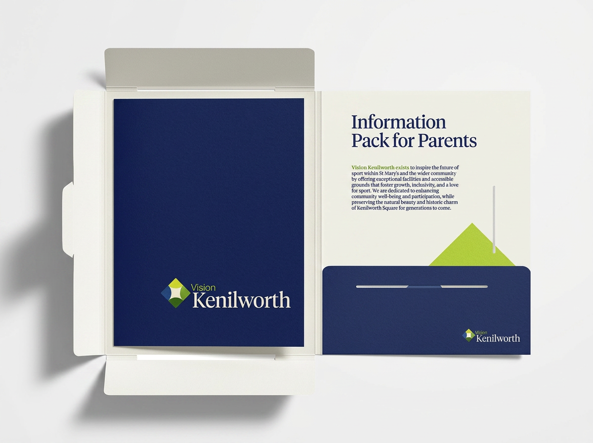 Vision Kenilworth — campaign website and printed information pack for St. Mary's College