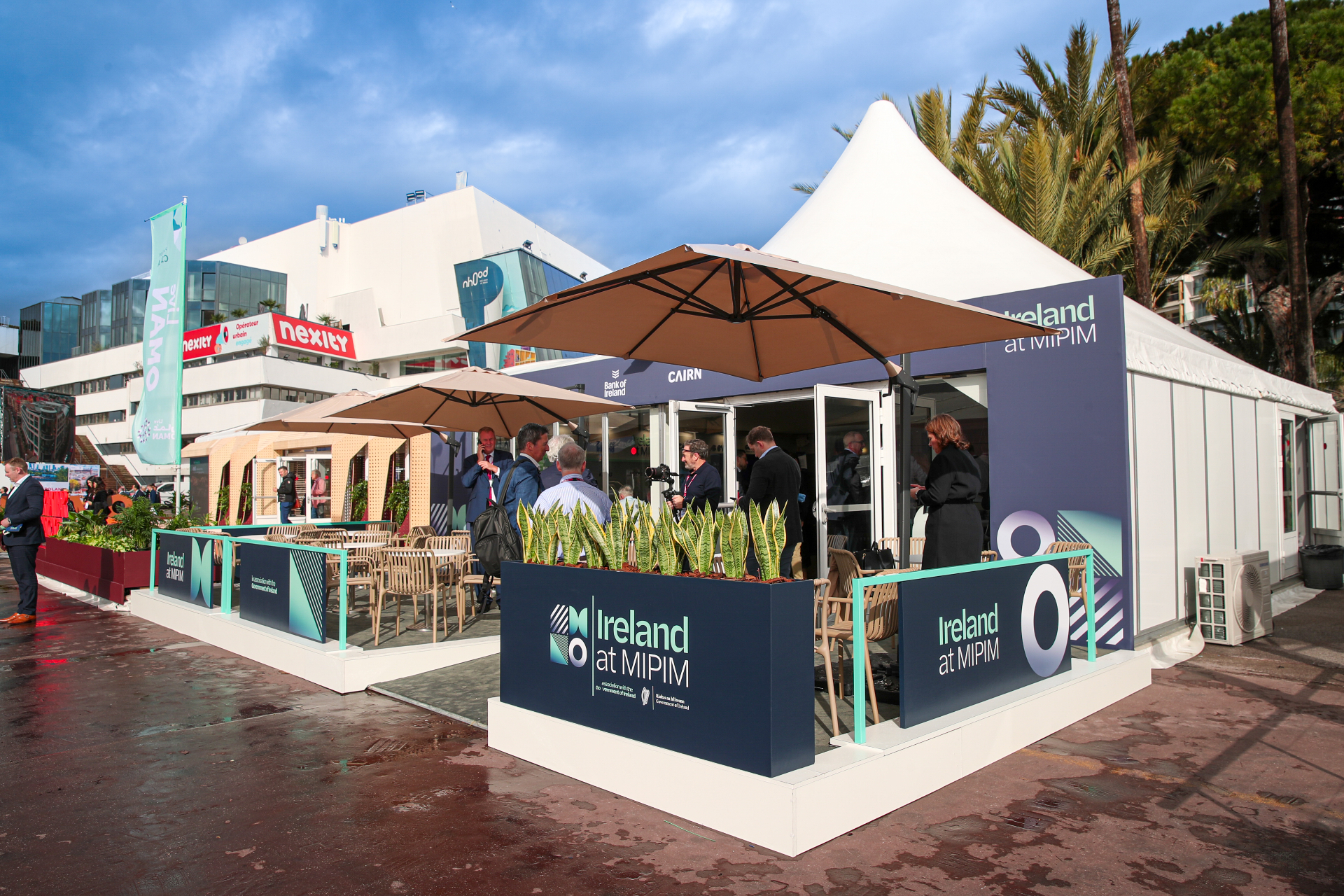 Ireland at MIPIM — branding, pavilion design and website for Invoke